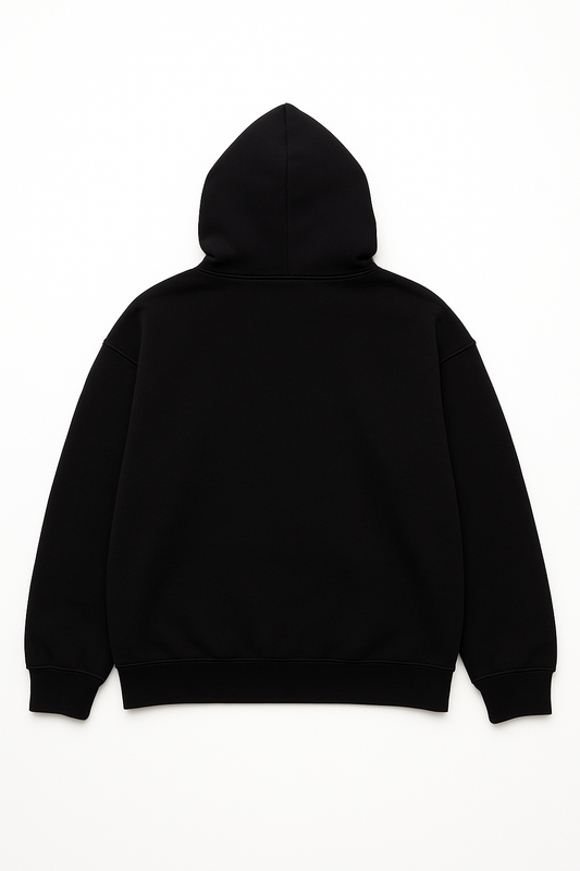 Oversized hoodie black