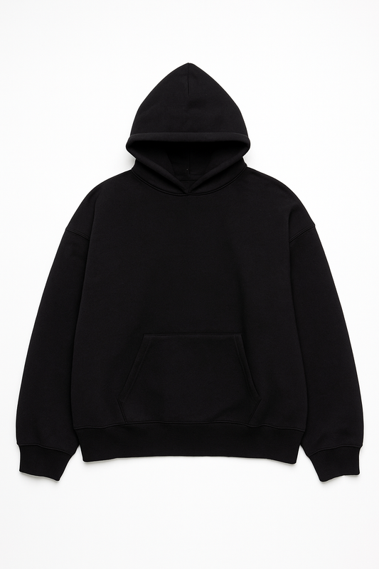 Oversized hoodie black